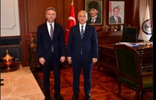 Kaymakam Demir, vali Yıldırım’ı ziyaret etti