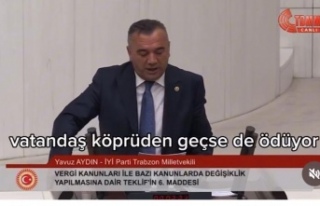 Milletvekili Aydın AKP’ye deli dumrul gibisiniz...