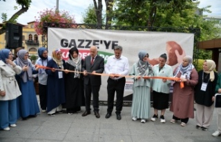 TRABZON “HAYIR ÇARŞISI” İLE FİLİSTİN’E...