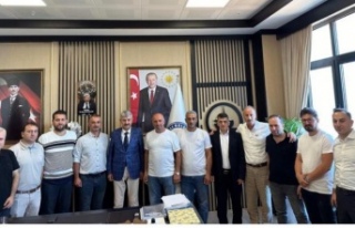 Başkan Bülbül,Başkan Çebi’yi ziyaret etti