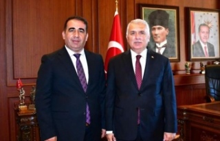 Vali Yardımcısı Öter, Vali Yıldırım’ı Ziyaret Etti