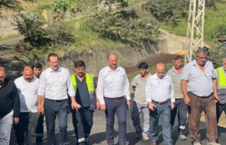 Akçaabat'ta Asfalt Çalışmaları Hızla Devam...