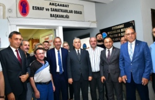 Vali Aziz Yıldırım, Akçaabat Esnaf ve Sanatkârlar...