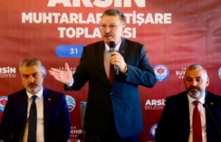Arsin’de Muhtarlar Toplandı