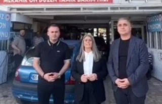 Av.Suiçmez ve Başkan Batmaz ''Esnafı...