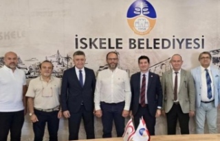 Başkan kaya KKTC’de