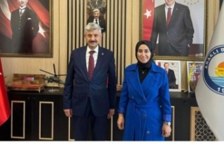 Başkan Cihan, Başkan Çebi’yi Ziyaret Etti