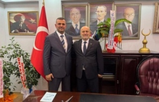 Başkan Keleş, Başkan Sivrikaya’yı Ziyaret Etti