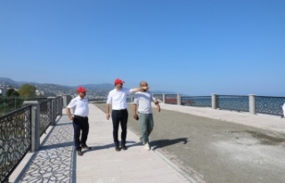 Akçaabat'ta Kesintisiz Bisiklet ve Yürüyüş...