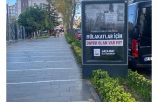 Akçaabat’ta Afişli Tepki