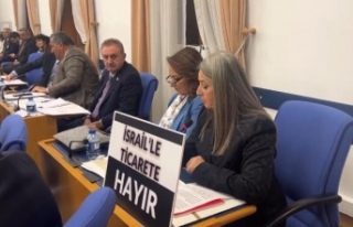 Av.Suiçmez İsrail ile ticarete ''HAYIR'' dedi