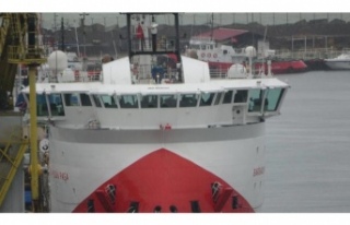 Barboros Hayrettin Paşa gemisi trabzon’da