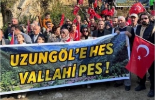 Başkan Bak Uzungöle HES vallahi PES dedi