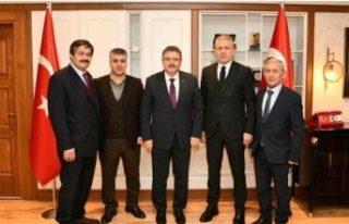 Başkan İlik, Başkan Genç’i ziyaret etti