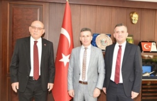 Başkan Kara'dan Defterdar Yaşar'a ziyaret