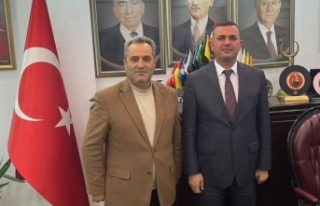 Başkan Nuhoğlu, Başkan Sivrikaya’yı ziyaret etti