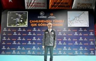 ÇAMLIHEMŞİN TÜNELİ’NDE IŞIK GÖRÜNDÜ 