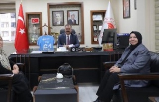 Kent Meclisinden müdür kaplanı ziyaret