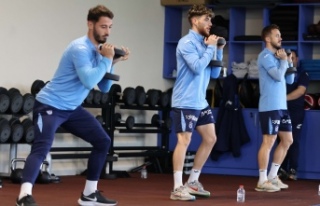 Sabah antrenmanı tamamlandı