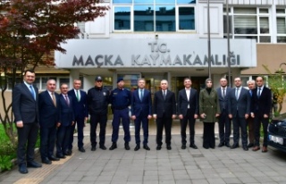 Trabzon Valisi Aziz Yıldırım, Maçka Kaymakamlığını...