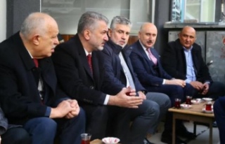 Vekiller ve Başkanlar Şalpazarı Sokaklarında Gezdiler