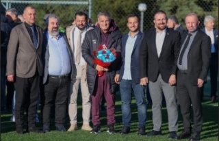 Kurullarımız ve Eski Asbaşkanlarımızdan antrenmanımıza...