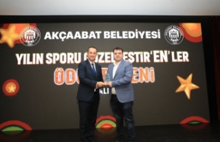 AKÇAABAT’TA SPORU GÜZELLEŞTİR’EN’LER ONURLANDIRILDI