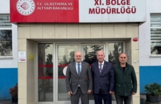 Başkan Keleş Bölge Müdürü Gümrükçü’yü...
