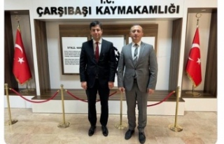 Başkan Aksoy Kaymakam Semiz’i Ziyaret Etti