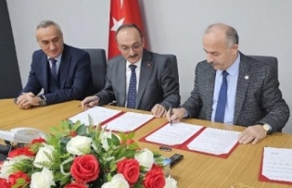 Düzköy MYO için İmzalar atıldı