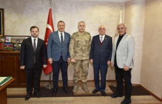 İl Jandarma Komutanı Yakın'dan TTSO'ya...