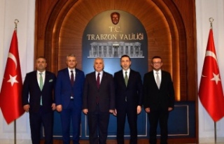 Tapucular Vali Yıldırım’ı ziyaret ettiler