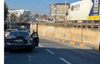 Yalıncak alt geçidinde zincirleme trafik kazası