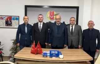 Başkan Sivrikaya başkan Emiroğlu’nu ziyaret etti.