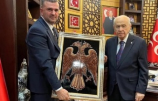 Başkan Sivrikaya genel başkan bahçeli’yi ziyaret...