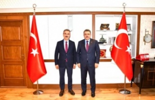 Başkan Kurukız, Başkan Genç’i ziyaret etti