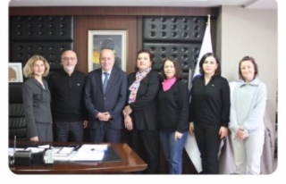 Başkan Tüzün Başkan Erdem’i ziyaret etti