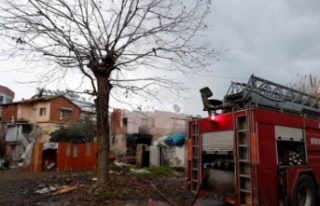 Beşikdüzü'nde Ev yangınında 1 kişi öldü