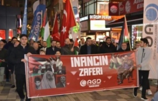 Filistin Barışı Kutlandı.