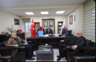 İl Müdürü Kaplan’ı MHP’liler Ziyaret Ettiler