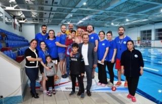 Master Yüzme Yarışında dereceye girenler belli...