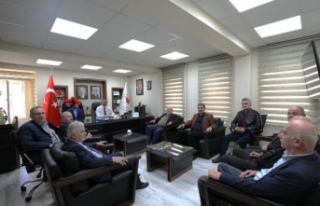 Oda başkanları il müdürü kaplan’ı ziyaret...