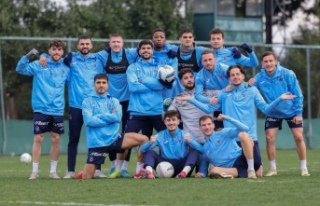 Sabah antrenmanımız tamamlandı