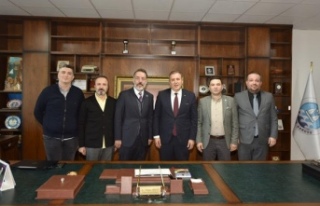 TTSO heyetinden Trabzon Barosu'na ziyaret