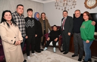 BAŞKAN GENÇ'TEN ANLAMLI ZİYARET “ENGELLERİ...
