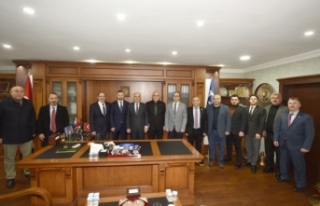 Anahtar Parti heyetinden TESOB'a ziyaret