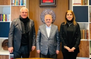 Başkan atmaca’yı ziyaret.