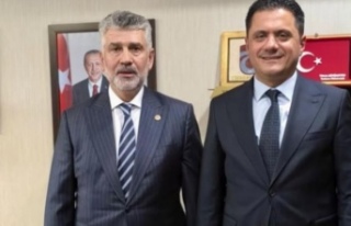 Başkan Dr.Hisoğlu Milletvekili büyükaydın’ı...