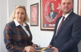 Başkan Kaplan başkan Sivrikaya’yı ziyaret etti.