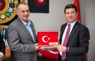 Başkan Kaya, şehit yakınları ve gazilerle bir...